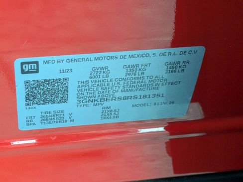 Used 2024 Chevrolet Blazer RS w/ Driver Confidence II Package FWD image 30