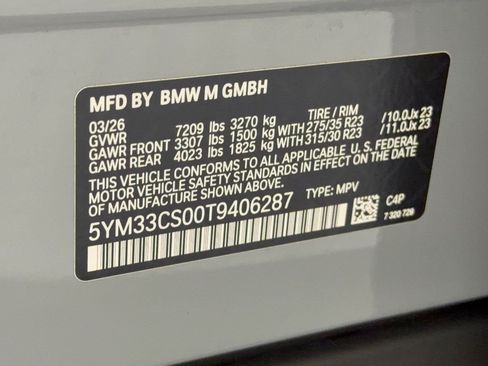 Used 2026 BMW XM Label Red AWD/4WD image 31