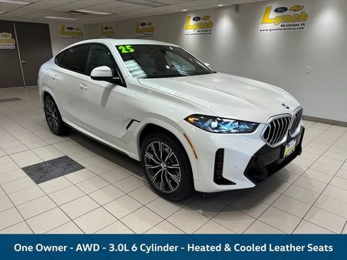 Used 2025 BMW X6 xDrive40i AWD/4WD image 1