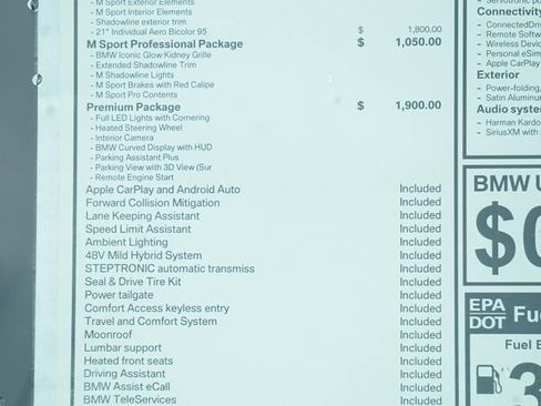 New 2026 BMW 530i w/ M Sport Package image 9