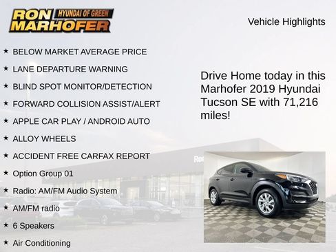 Used 2019 Hyundai Tucson SE FWD image 15