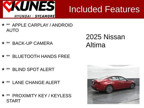Used 2025 Nissan Altima 2.5 SV FWD image 2