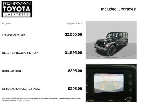 Used 2021 Jeep Wrangler Unlimited Sport AWD/4WD image 4