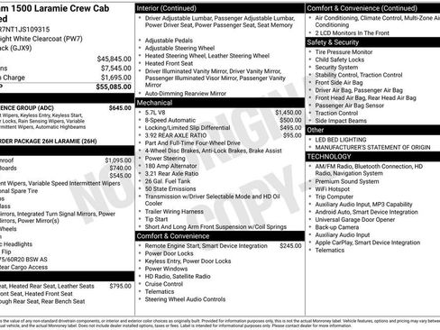 Used 2018 RAM 1500 Laramie w/ Convenience Group image 44