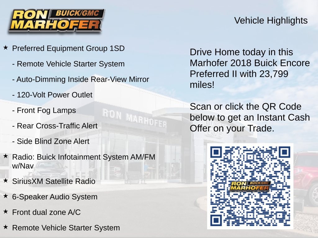 Used 2018 Buick Encore Preferred FWD image 15