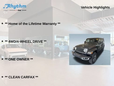 Used 2025 Jeep Wrangler Unlimited Sahara AWD/4WD image 5