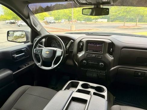 Used 2021 Chevrolet Silverado 1500 Custom w/ LPO, Dark Essentials Package RWD image 19