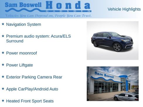 Used 2020 Acura MDX w/ Technology Package FWD image 5