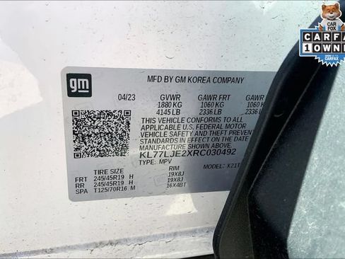 Used 2024 Chevrolet Trax RS w/ Sunroof Package FWD image 29