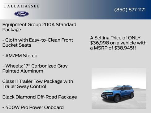 New 2026 Ford Bronco Sport Big Bend AWD/4WD image 11
