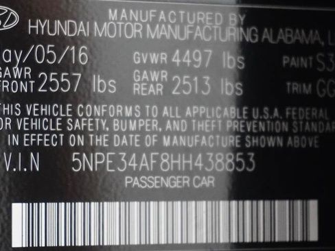 Used 2017 Hyundai Sonata Limited FWD image 35