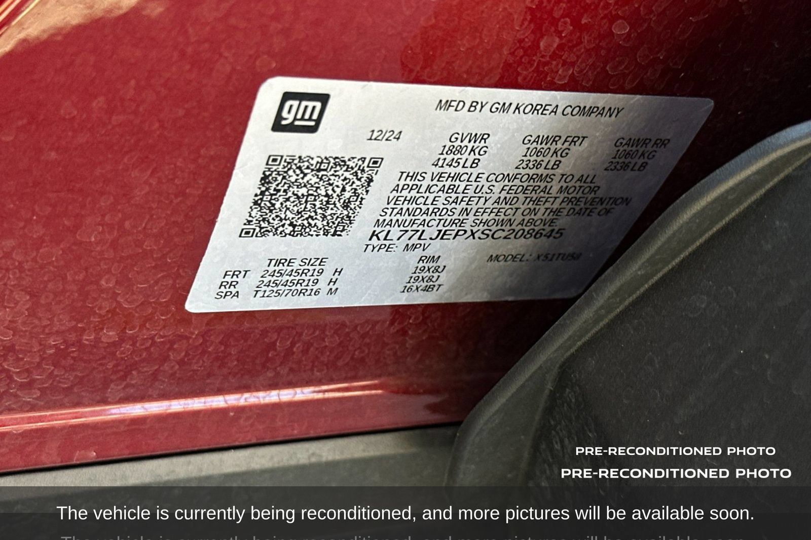 Used 2025 Chevrolet Trax RS w/ Sunroof Package FWD image 22