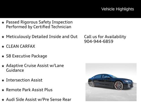 Certified 2023 Audi S8 image 12