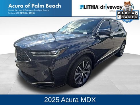 Used 2025 Acura MDX w/ Technology Package FWD image 1