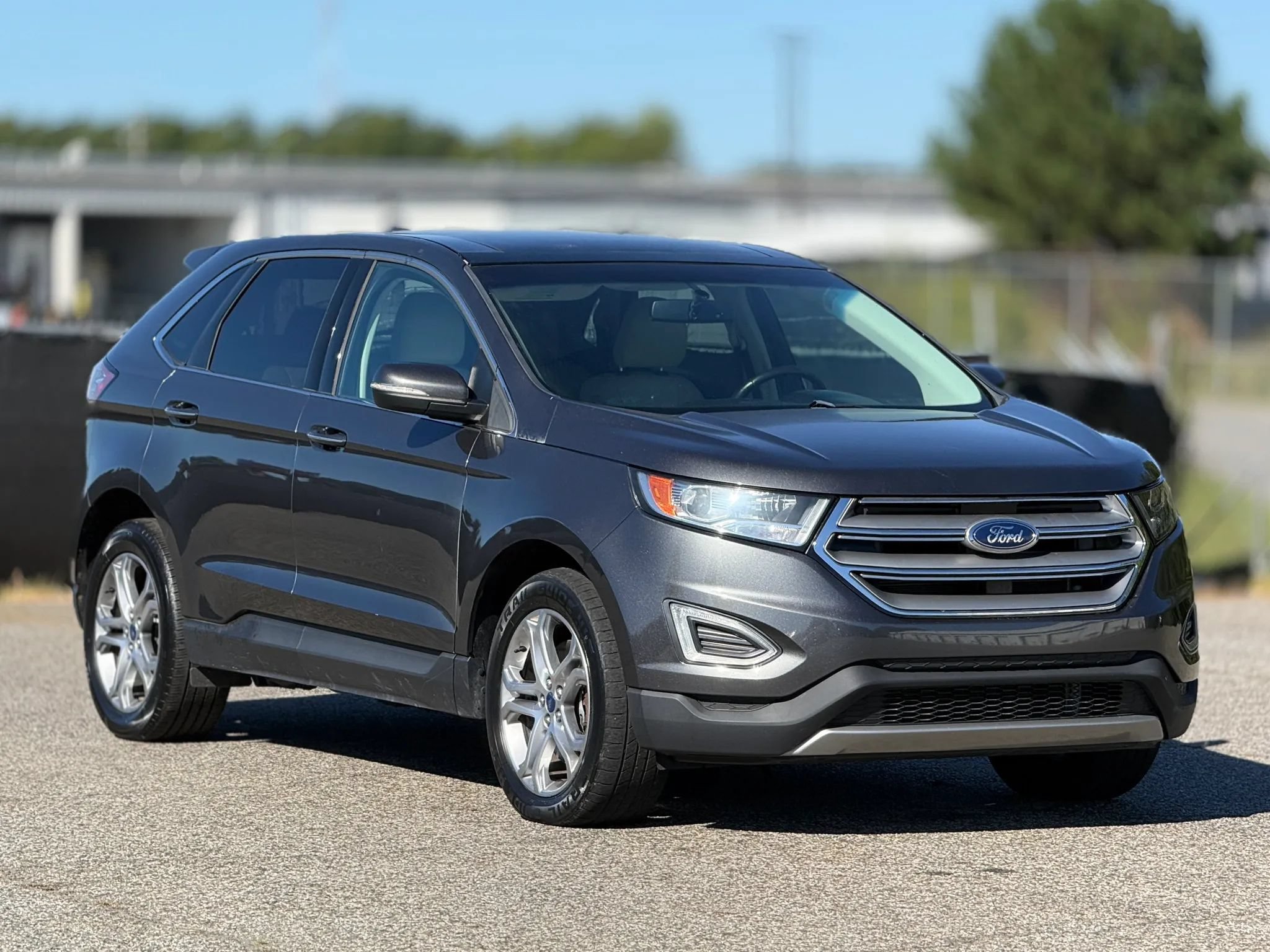 Used 2015 Ford Edge Titanium w/ Equipment Group 301A AWD/4WD image 1