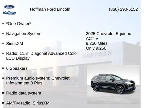 Used 2025 Chevrolet Equinox ACTIV image 10