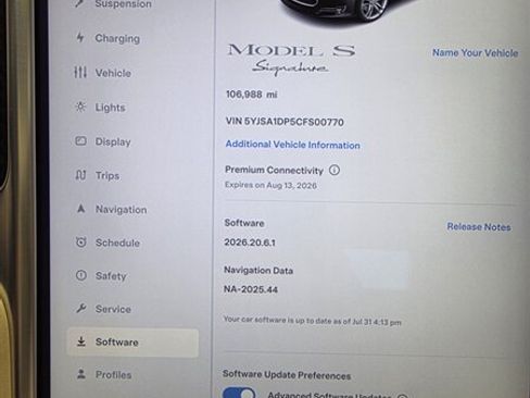 Used 2012 Tesla Model S Signature Performance RWD image 11
