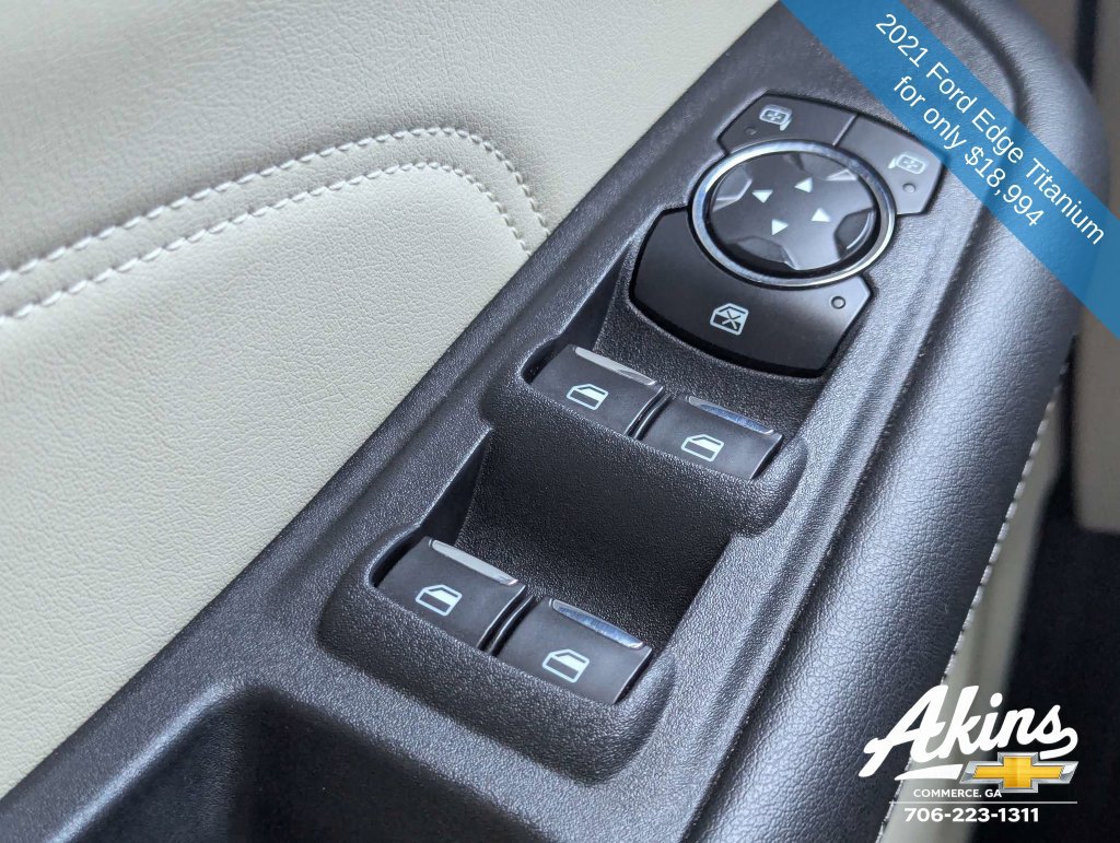 Used 2021 Ford Edge Titanium w/ Cargo Accessory Package FWD image 24