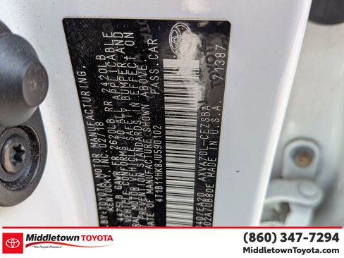 Used 2018 Toyota Camry SE w/ Moonroof Package FWD image 37