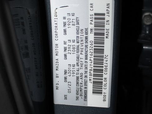 Certified 2023 MAZDA MAZDA3 AWD 2.5 Turbo Hatchback image 43