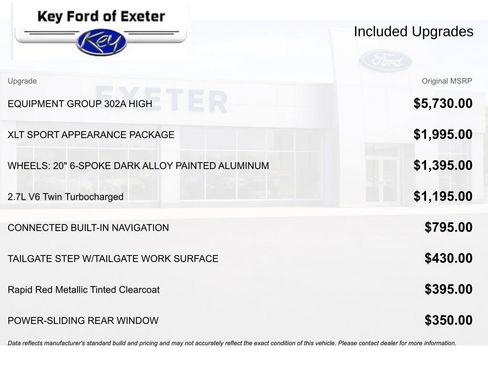 Used 2021 Ford F150 XLT w/ Equipment Group 302A High image 12