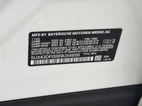 Used 2024 BMW X3 sDrive30i RWD image 44