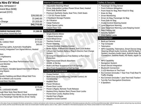 Used 2023 Kia Niro Wind w/ Wind Preserve Package FWD image 17