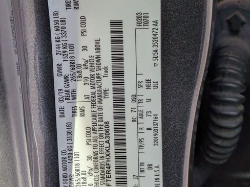 Used 2019 Ford Ranger Lariat w/ Equipment Group 501A Mid image 34