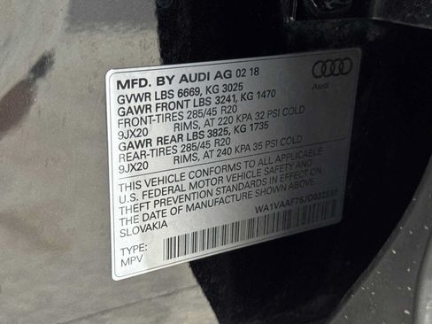 Used 2018 Audi Q7 3.0T Prestige w/ Prestige Package AWD/4WD image 40