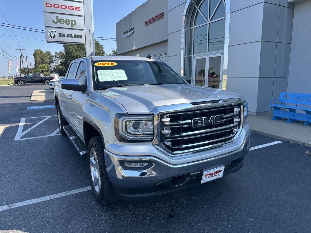 Used 2018 GMC Sierra 1500 SLT w/ SLT Premium Package AWD/4WD image 3