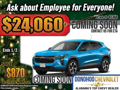 New 2026 Chevrolet Trax RS