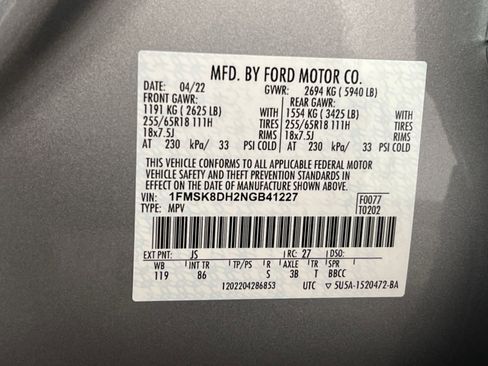 Used 2022 Ford Explorer XLT w/ Class IV Trailer Tow Package AWD/4WD image 31