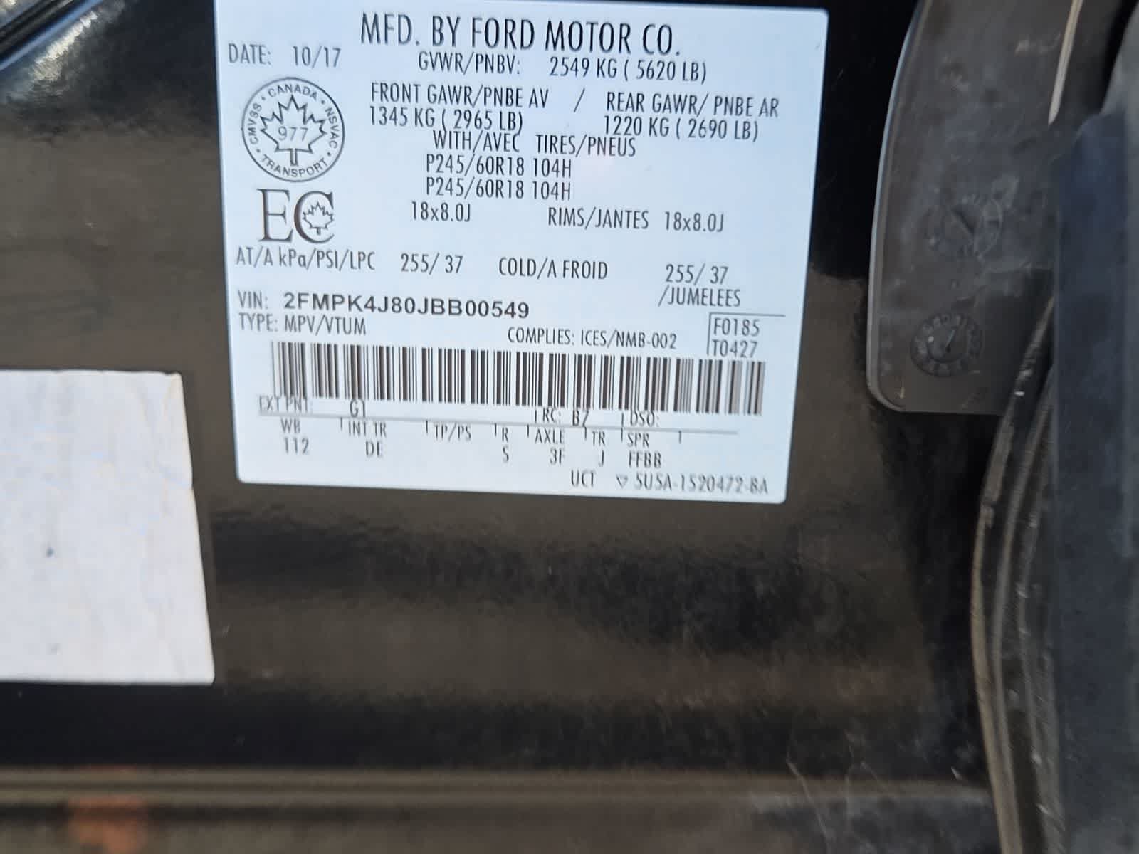Used 2018 Ford Edge SEL AWD/4WD image 29