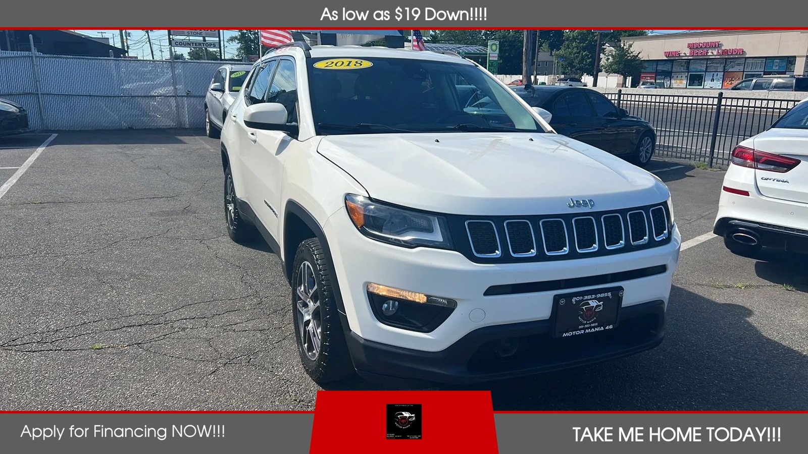 Used 2018 Jeep Compass Latitude w/ Popular Equipment Group AWD/4WD image 7