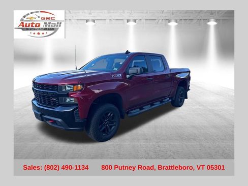 Used 2020 Chevrolet Silverado 1500 Custom Trail Boss w/ Custom Convenience Package AWD/4WD image 1