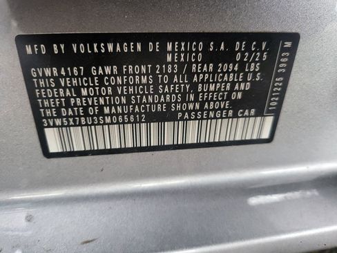 Used 2025 Volkswagen Jetta S FWD image 7