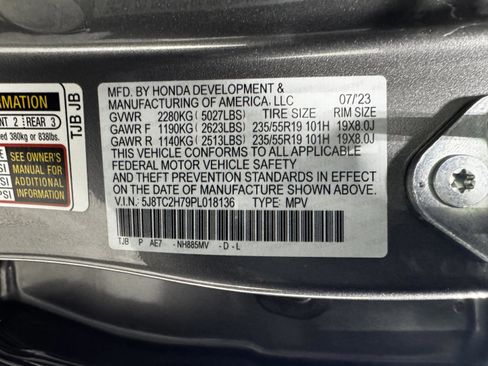 Certified 2023 Acura RDX AWD w/ Advance Package image 50