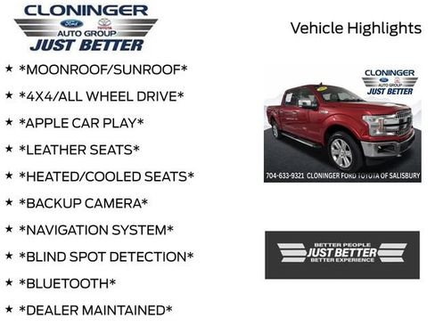Used 2020 Ford F150 Lariat w/ Equipment Group 502A Luxury AWD/4WD image 3