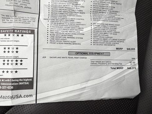 Used 2021 MAZDA CX-9 Signature image 30