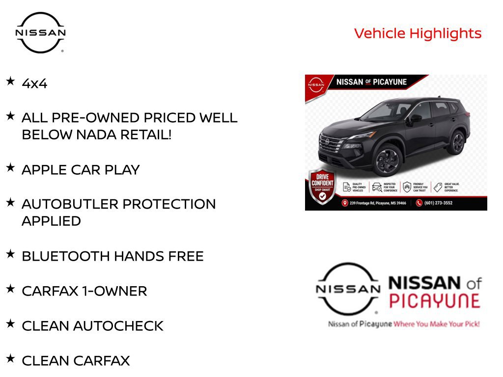 Certified 2025 Nissan Rogue SV AWD/4WD image 10