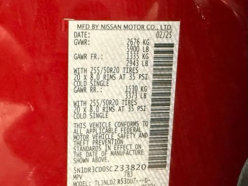 Used 2025 Nissan Pathfinder SL w/ SL Premium Package image 28