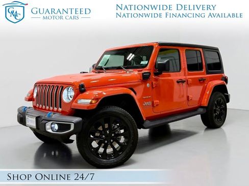 Used 2023 Jeep Wrangler Unlimited Sahara AWD/4WD image 1
