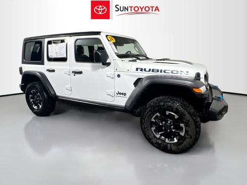 Used 2024 Jeep Wrangler Unlimited Rubicon 4xe AWD/4WD image 1
