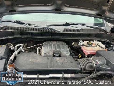 Used 2021 Chevrolet Silverado 1500 Custom image 36