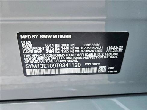 New 2026 BMW X5 M Competition w/ Executive Package AWD/4WD image 18