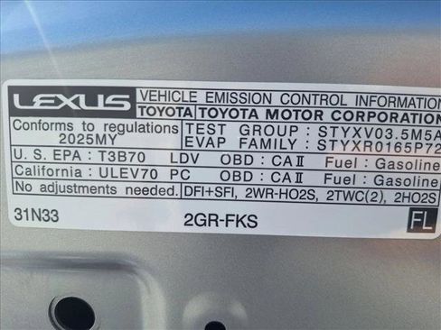 Used 2025 Lexus IS 350 F Sport w/ Navigation Package RWD image 21