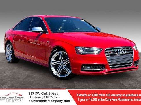 Used 2013 Audi S4 Premium Plus w/ Audi MMI Navigation Plus AWD/4WD image 1