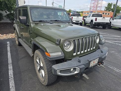 Used 2020 Jeep Wrangler Unlimited Sahara AWD/4WD image 27