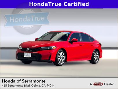 Certified 2025 Honda Civic LX
