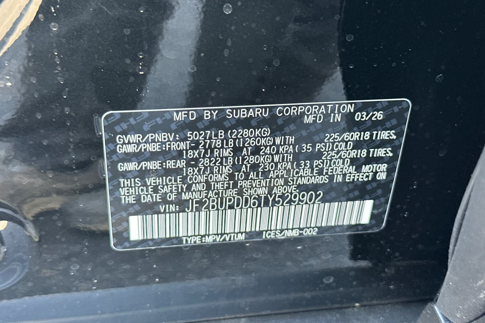 New 2026 Subaru Outback Limited w/ Premium/Limited Plus Package AWD/4WD image 27